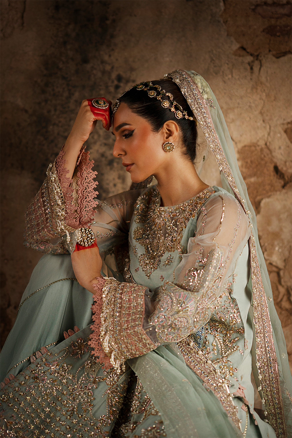 AJR Couture | Luxury Formals 24 | Nirvana XL Aqua Blue Organza