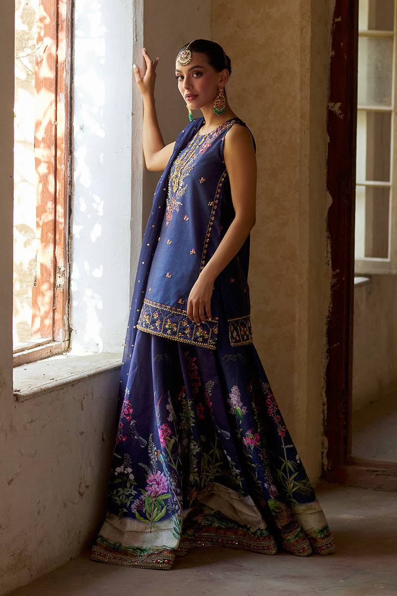 Mina Hassan | Formal Dholki Collection | Hannah - Pakistani Designer Dress - by Mina Hassan | Type: Ladies Clothes - 100% Original at Saira Sultan