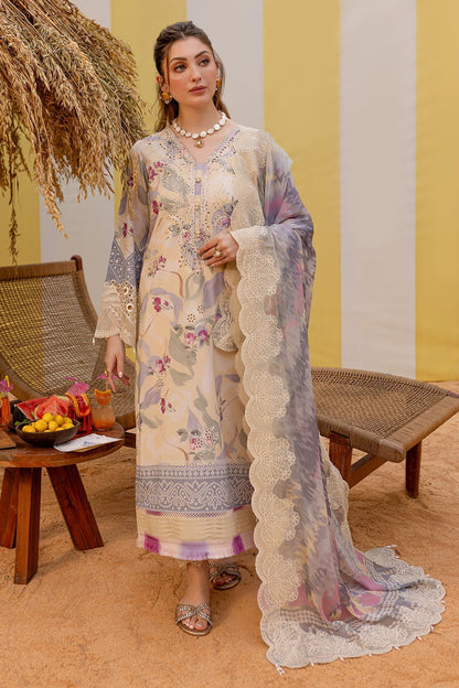 Nureh | Gardenia Lawn 25 | NSG-177 XS Beige Lawn