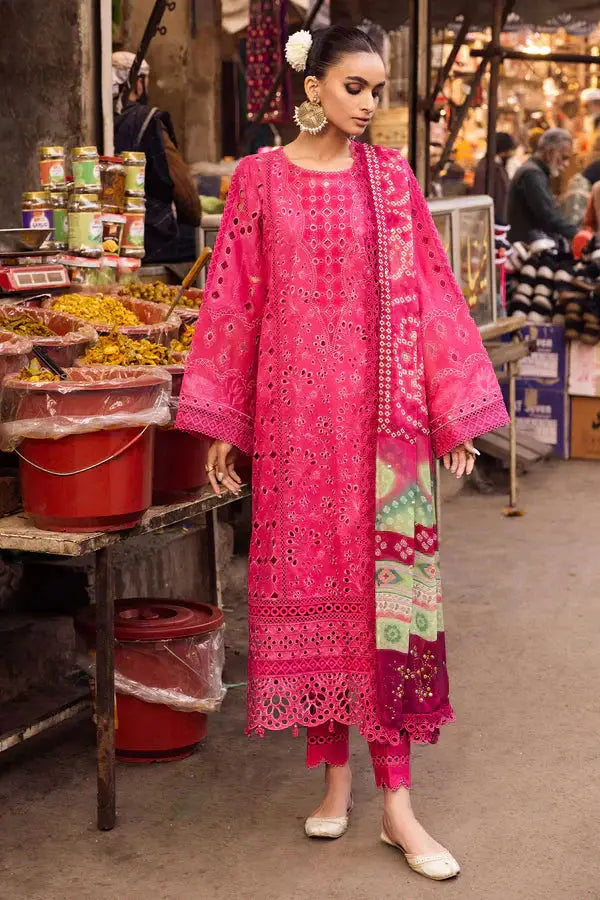 Nureh | Bazaar Lawn | NS-128 - Pakistani Designer Dress - by Nureh | Type: Luxury - 100% Original at Saira Sultan