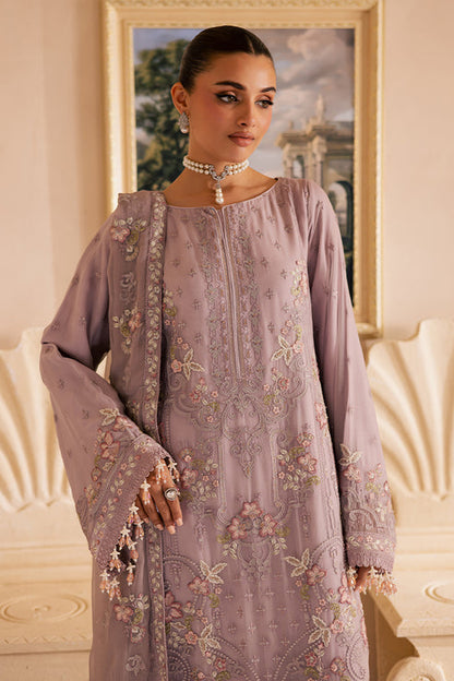 Emaan Adeel | Miraan luxury chiffon | ELNAZ M Pinkish Gray Chiffon