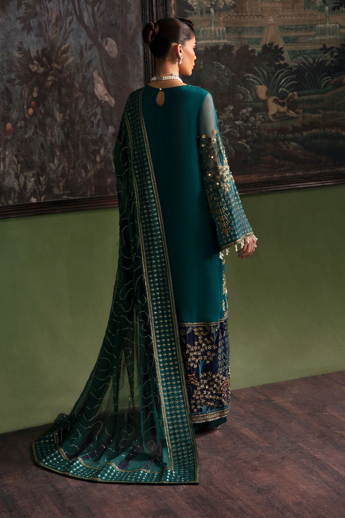 Nureh | Elanora Formal 24 | NEL-36 - Pakistani Designer Dress - by Nureh | Type: Formal - 100% Original at Saira Sultan