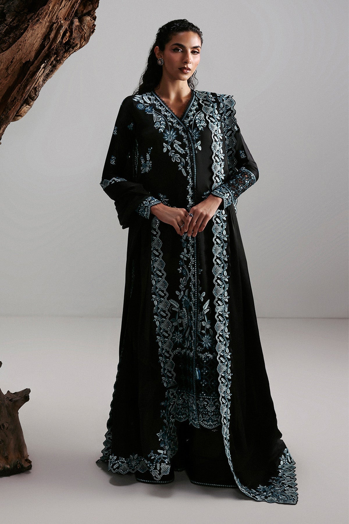 Afrozeh | Slate Ready to Wear | Rhylen - Pakistani Designer Dress - by Afrozeh - Type : Ladies Clothes - 100% Original at Saira Sultan