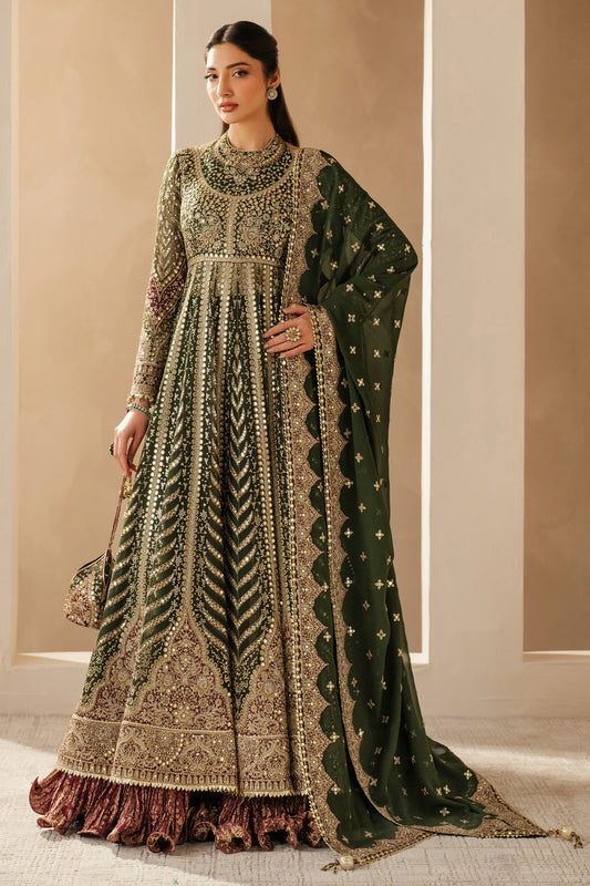 Jazmin | Wedding Formals | WF'25-02 XS Olive Green Chiffon