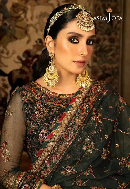 Asim Jofa | Velvet Festive 23 | AJVF-11 - Pakistani Designer Dress - by Asim Jofa | Type: Formal - 100% Original at Saira Sultan