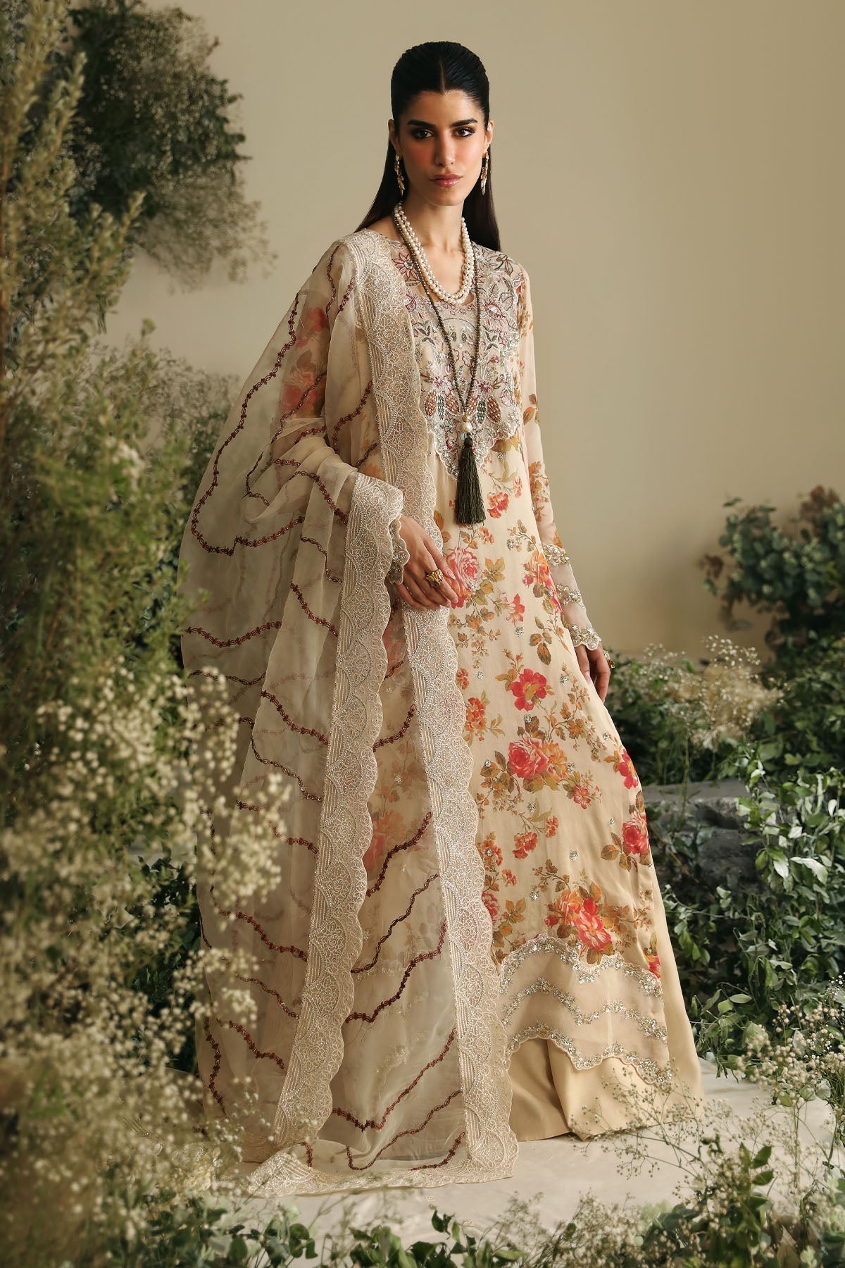 Nureh | Amaya Formals | AM-06 - Pakistani Designer Dress - by Nureh | Type: Formal - 100% Original at Saira Sultan