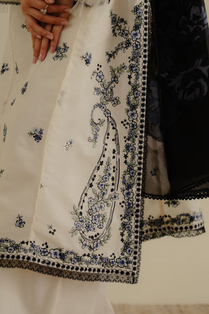 Zara Shahjahan | Coco Lawn 25 | Yana-4A L Ivory Lawn