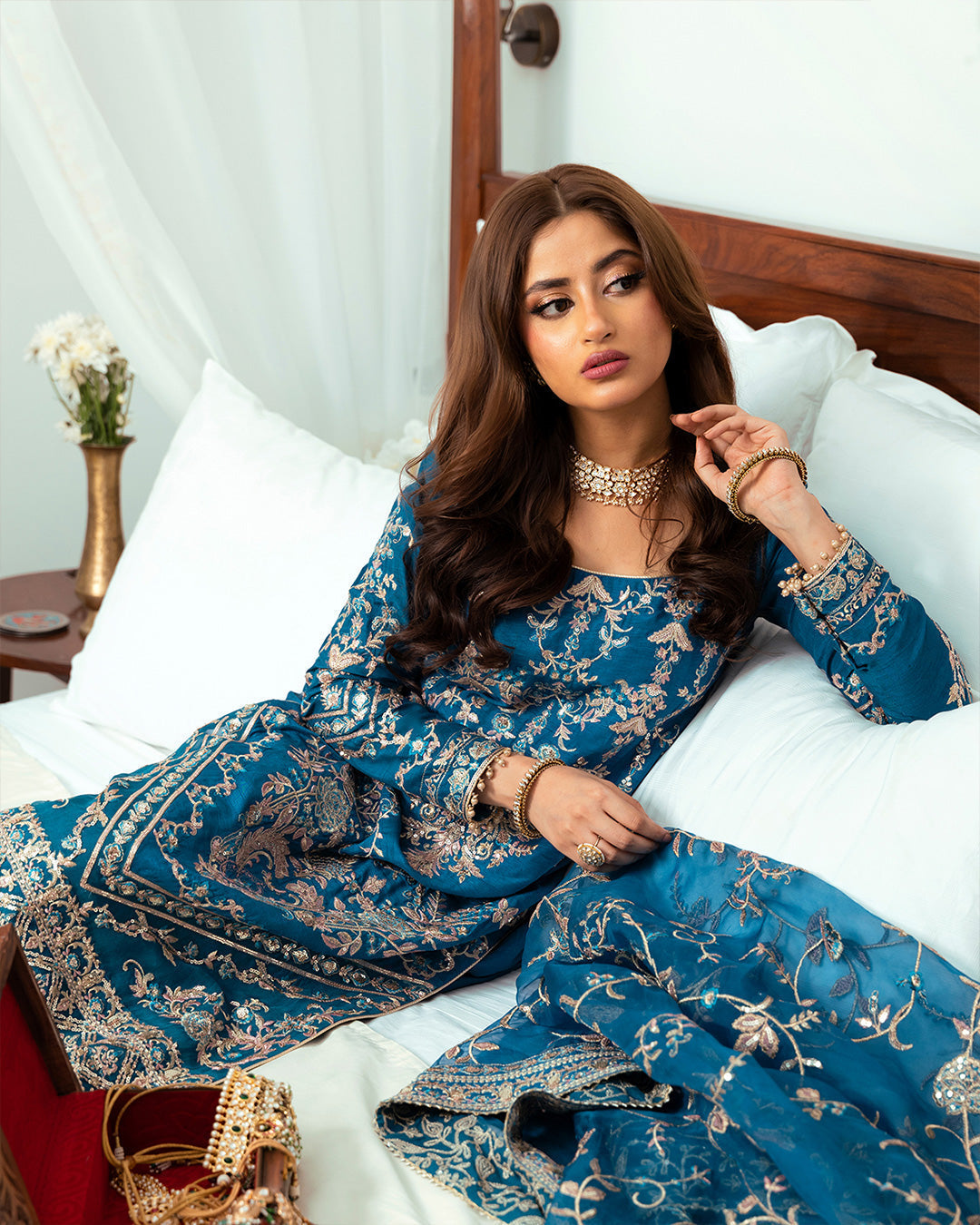 Faiza Saqlain | Nira Festive | Ariya - Pakistani Designer Dress - by Faiza Saqlain | Type: Bridal - 100% Original at Saira Sultan