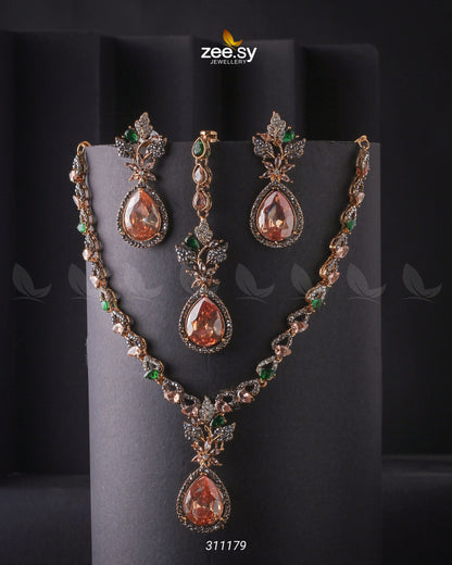 Opal Necklace Set