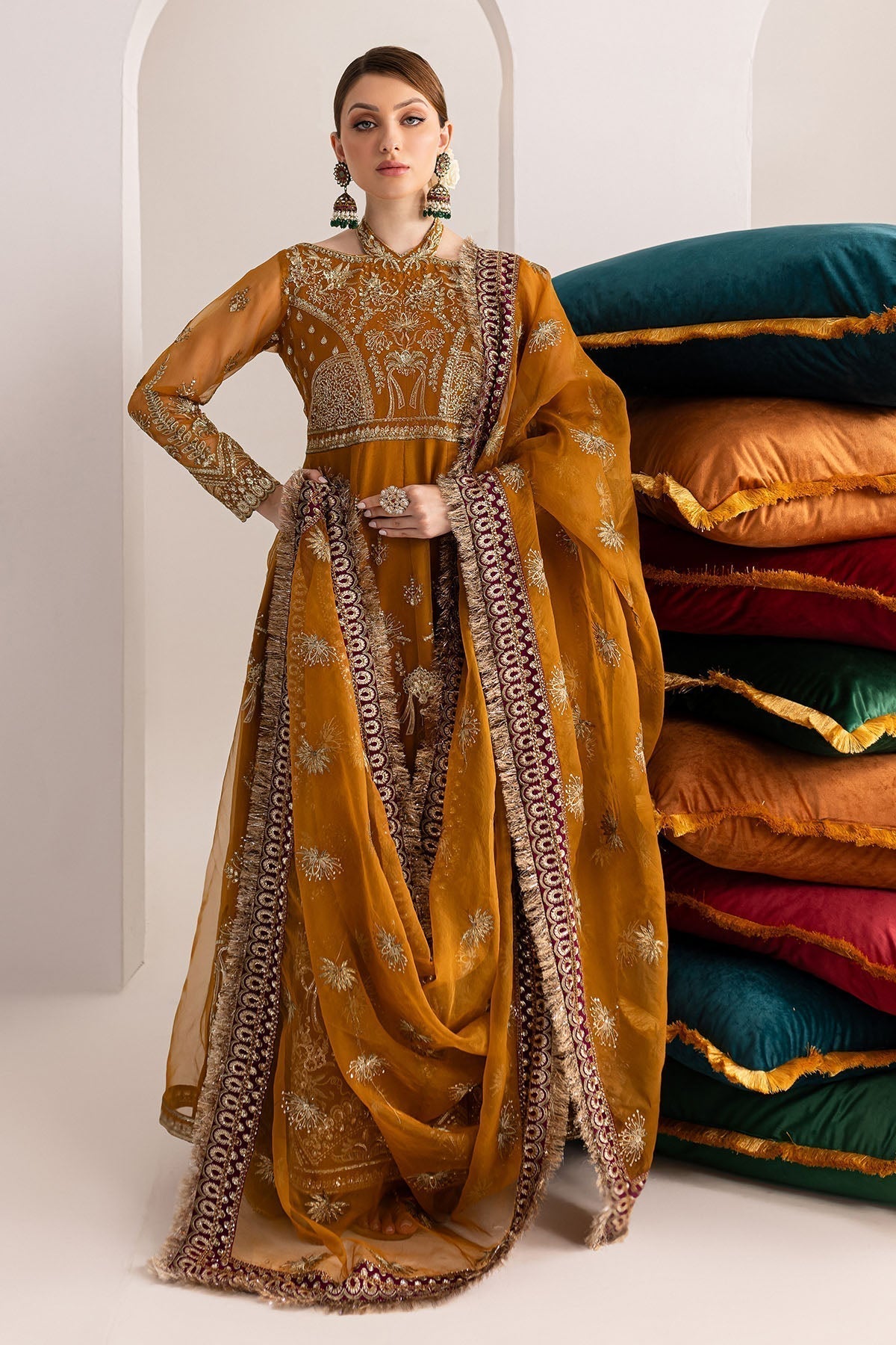 Nureh | Fancy Formals | NP-514 - Pakistani Designer Dress - by Nureh | Type: Formal - 100% Original at Saira Sultan