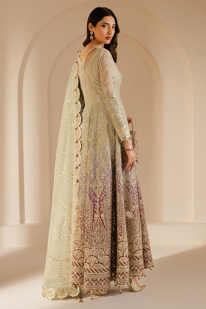 Jazmin | Wedding Formals | WF'25-01 S Off White Chiffon