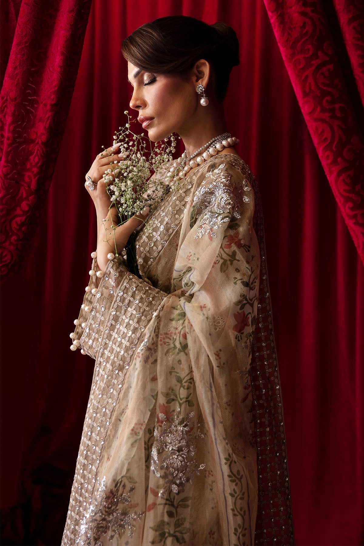 Nureh | Elanora Formal 24 | NEL-48-Cherine - Pakistani Designer Dress - by Nureh | Type: Formal - 100% Original at Saira Sultan