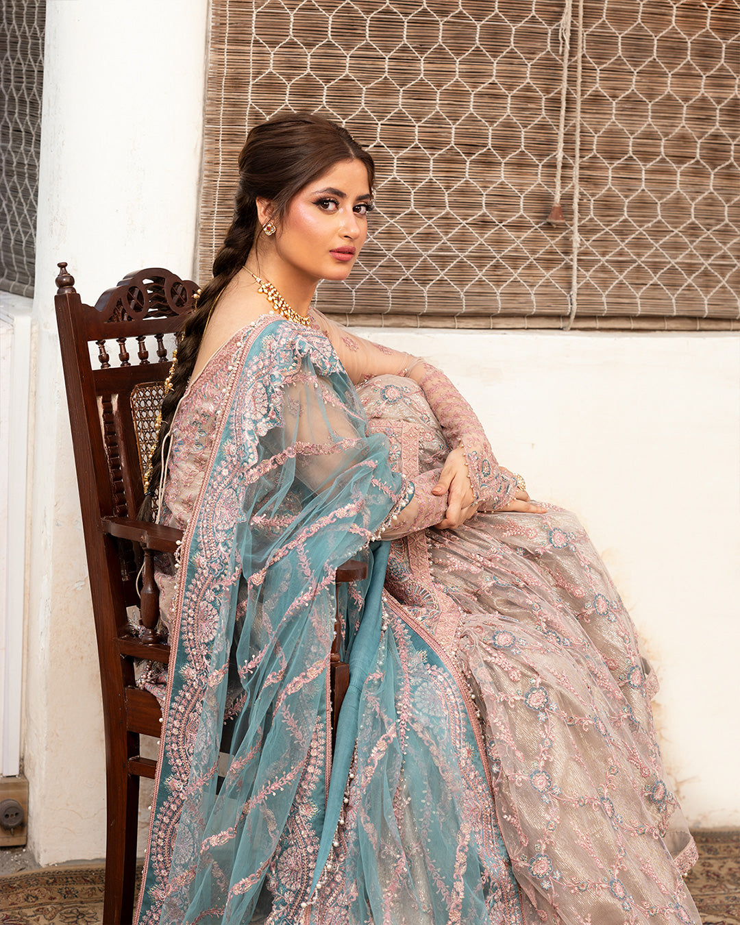 Faiza Saqlain | Nira Festive | Aytan - Pakistani Designer Dress - by Faiza Saqlain | Type: Bridal - 100% Original at Saira Sultan