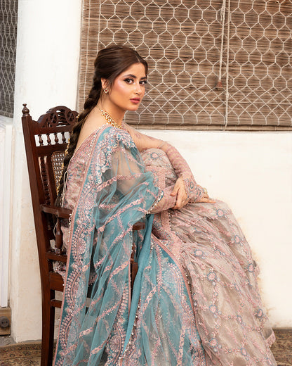 Faiza Saqlain | Nira Festive | Aytan - Pakistani Designer Dress - by Faiza Saqlain | Type: Bridal - 100% Original at Saira Sultan