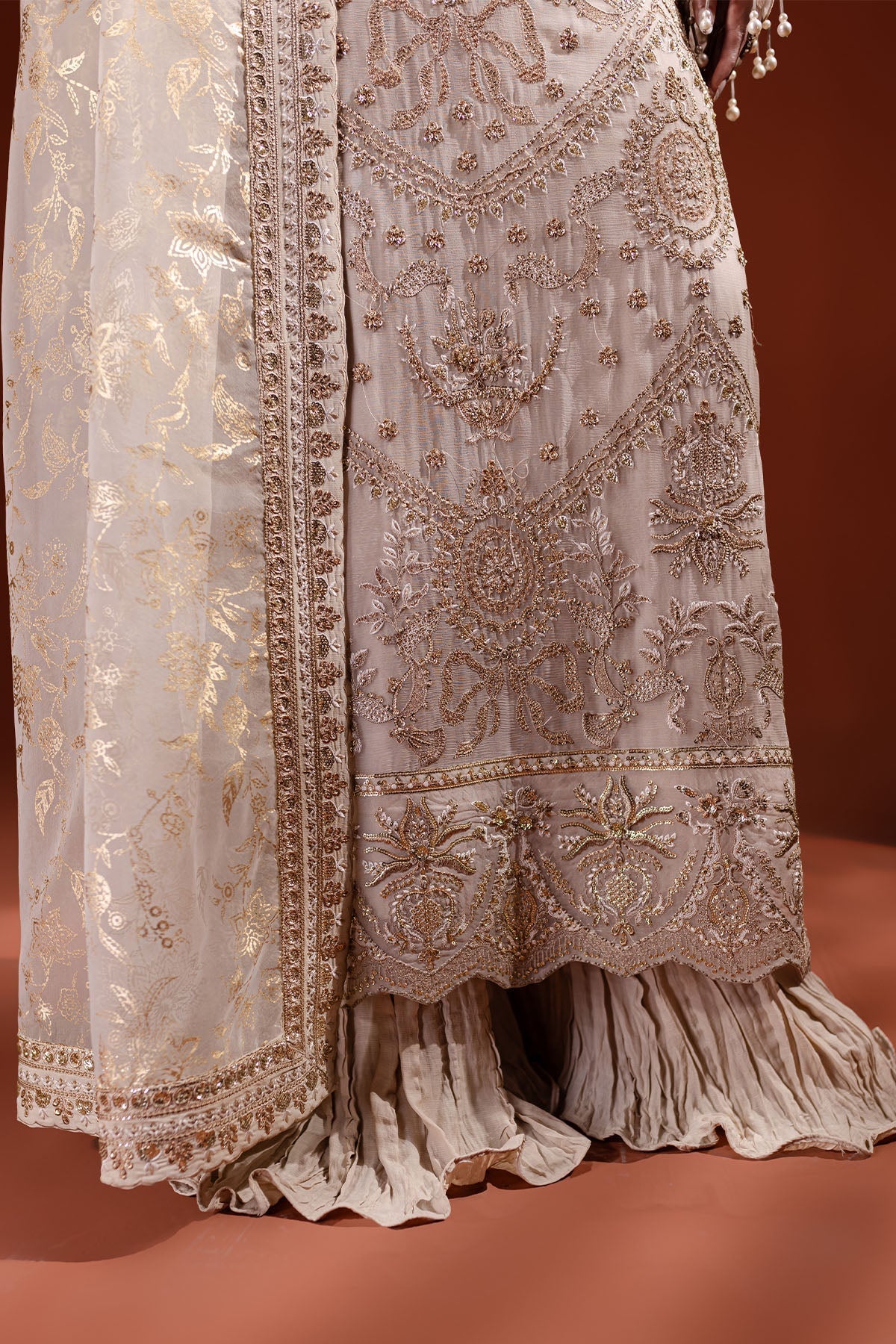 Nureh | Fancy Formals | NP-473 - Pakistani Designer Dress - by Nureh | Type: Formal - 100% Original at Saira Sultan