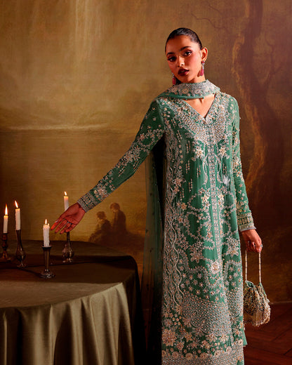 Faiza Saqlain | Zaeva Wedding Formals | Lexine by Faiza Saqlain - Designer Dress  - Type : Ladies Clothes - Available at Saira Sultan - 100% Original 