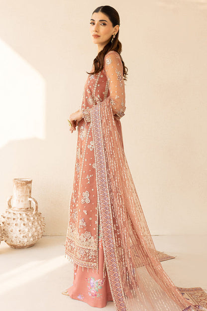 Farasha | Lu Zella Premium Formals 25 | Vintage Rose - Pakistani Designer Dress - by Farasha - Type : Ladies Clothes - 100% Original at Saira Sultan