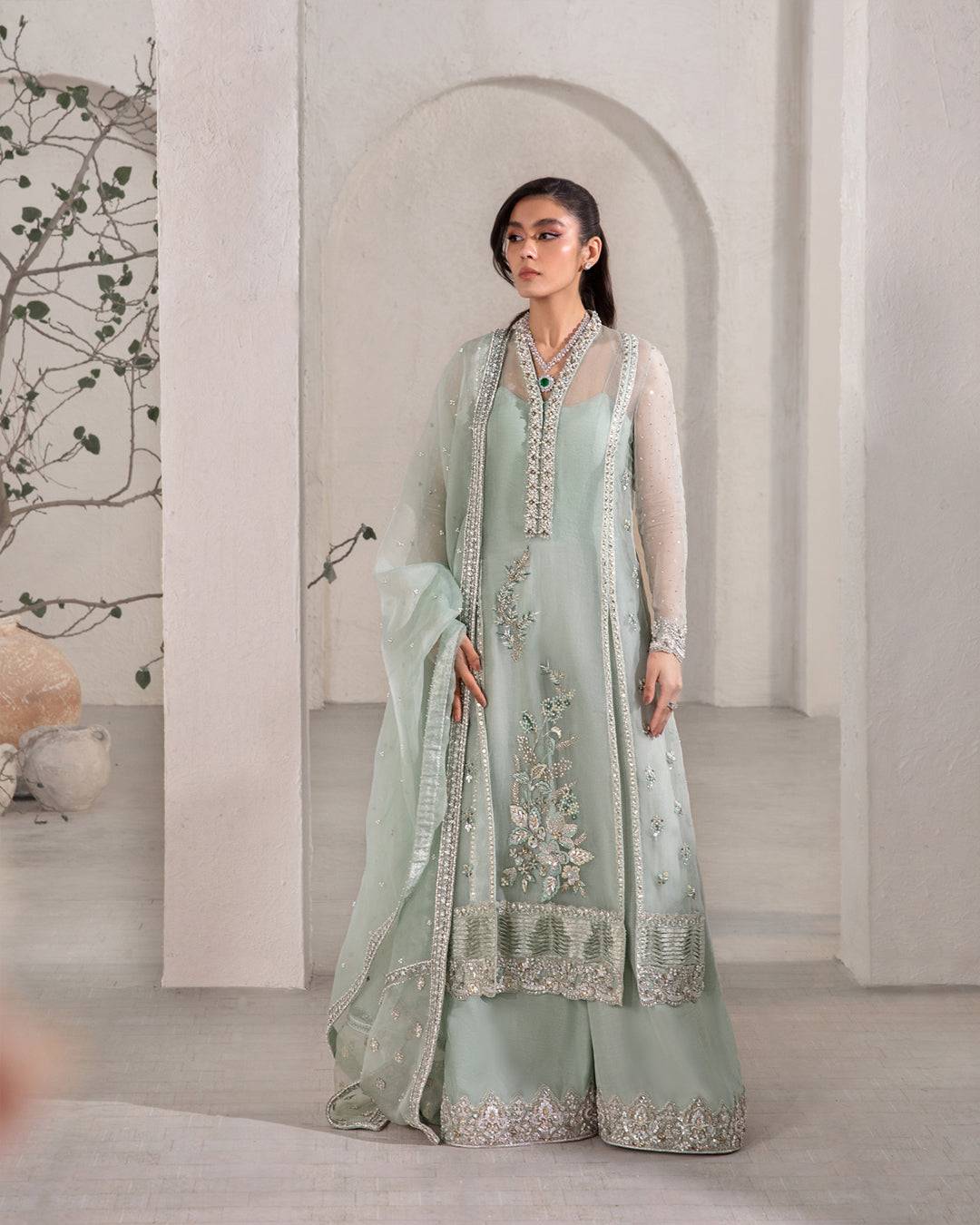 Faiza Saqlain | Lenora Luxury Pret | Marvela - Pakistani Designer Dress - by Faiza Saqlain | Type: Formal - 100% Original at Saira Sultan
