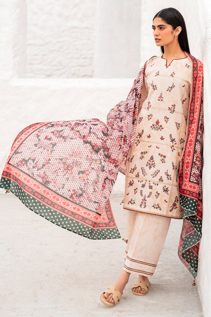 Jazmin | Summer Lawn 25 | USE-9122 L Beige Lawn