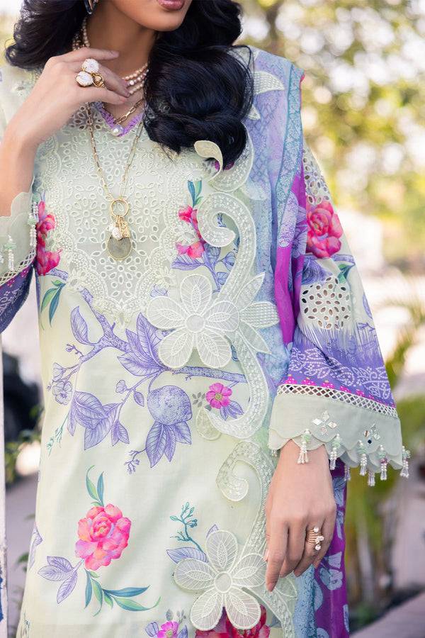 Nureh | Glam Girl Lawn | GL-07 - Pakistani Designer Dress - by Nureh | Type: Casuals - 100% Original at Saira Sultan