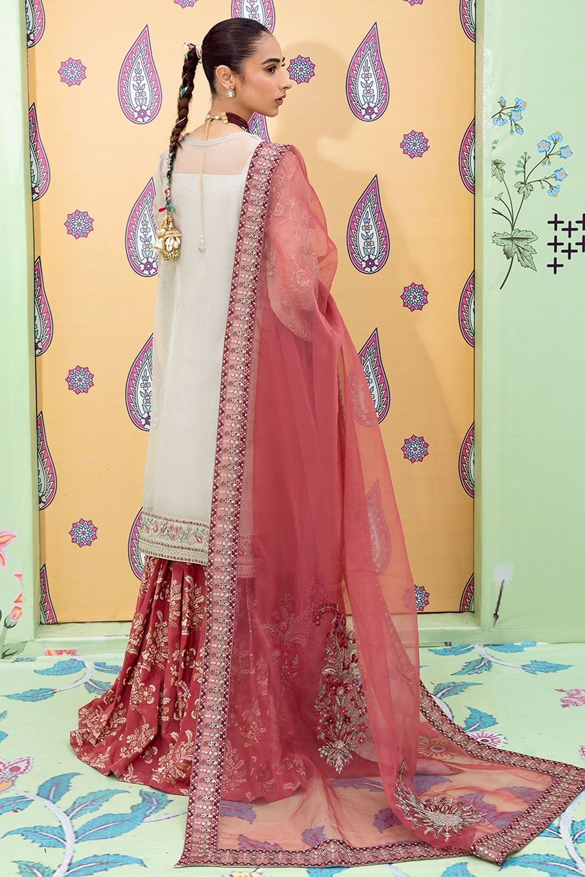 Nureh | Fancy Formals | NP-340 - Pakistani Designer Dress - by Nureh | Type: Formal - 100% Original at Saira Sultan