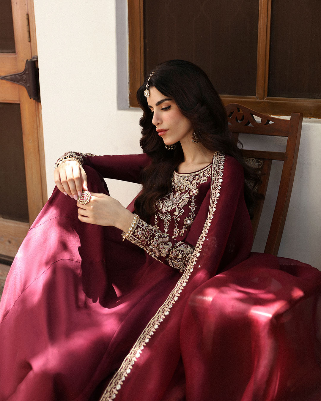 Faiza Saqlain | Mehermah Luxe Formals | Norine - Pakistani Designer Dress - by Faiza Saqlain | Type: Formal - 100% Original at Saira Sultan
