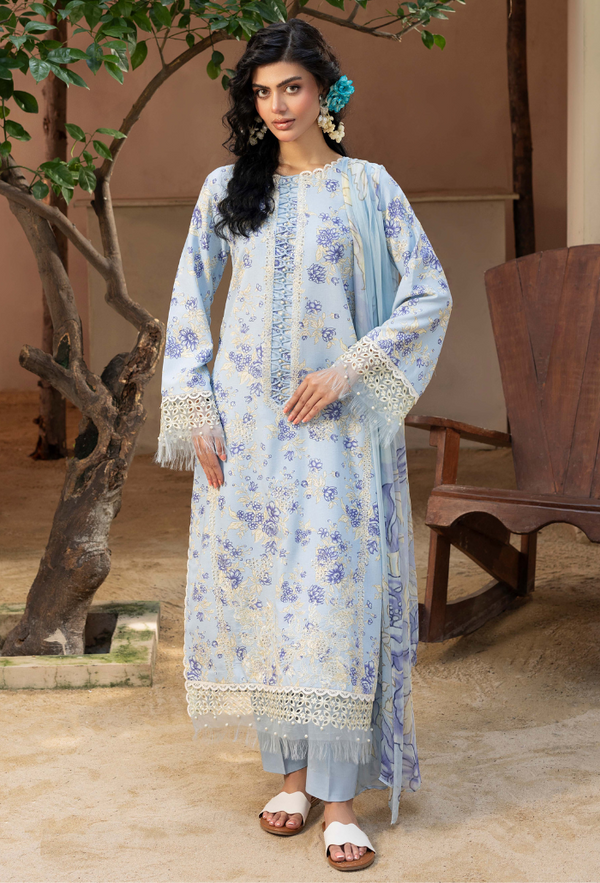 Humdum | Zaiba 25 |  D02 - Pakistani Designer Dress - by Humdum - Type : Ladies Clothes - 100% Original at Saira Sultan