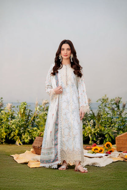 Aabyaan | Shezlin Chikankari Ramadan Edit 25 | AYSEL (AR-04) XS White Lawn