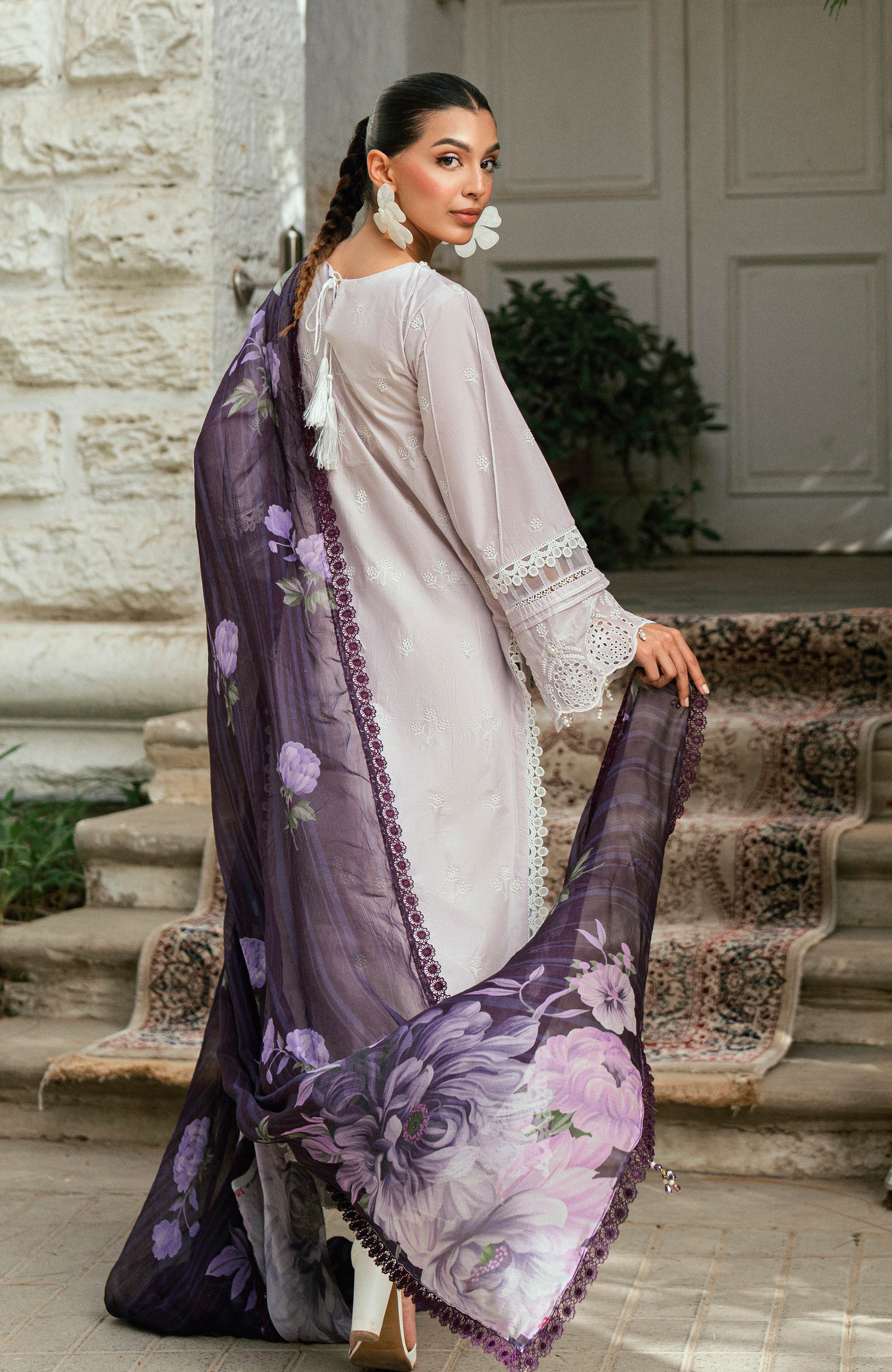 Al zohaib | Laserkari Premium Edition 25 | LKP-25-06 C - Pakistani Designer Dress - by Al zohaib - Type : Ladies Clothes - 100% Original at Saira Sultan