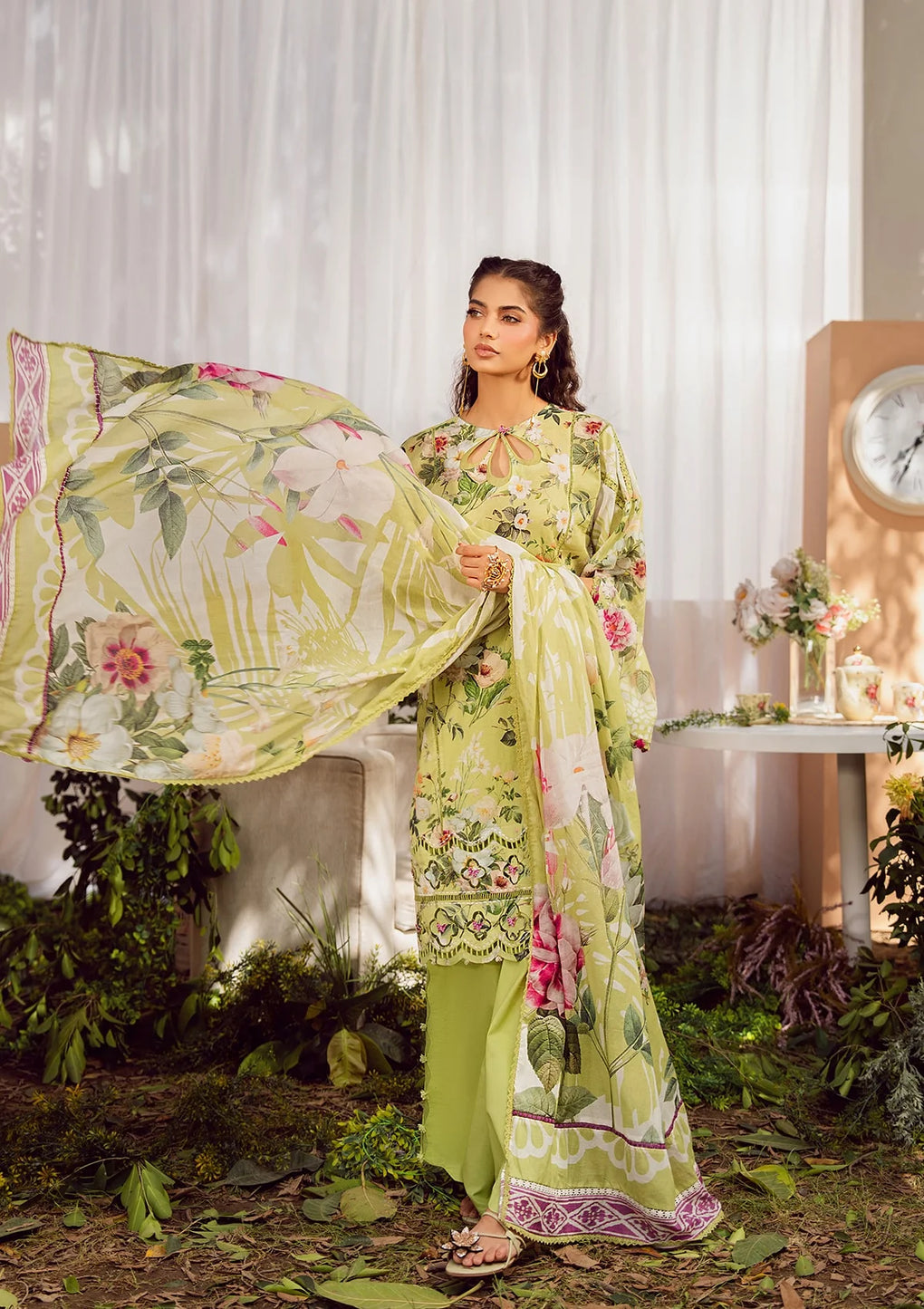 Elaf Premium | Prints 25 | EPS-5A LUSH RADIANCE XL Apple Green Lawn