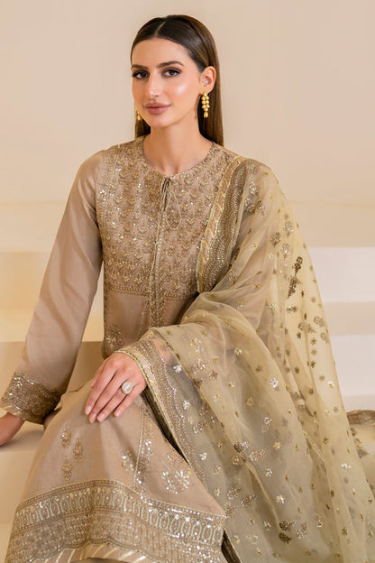 Jazmin | Formals Collection | Raw Silk UR-7024 - Pakistani Designer Dress - by Jazmin | Type: Formal - 100% Original at Saira Sultan