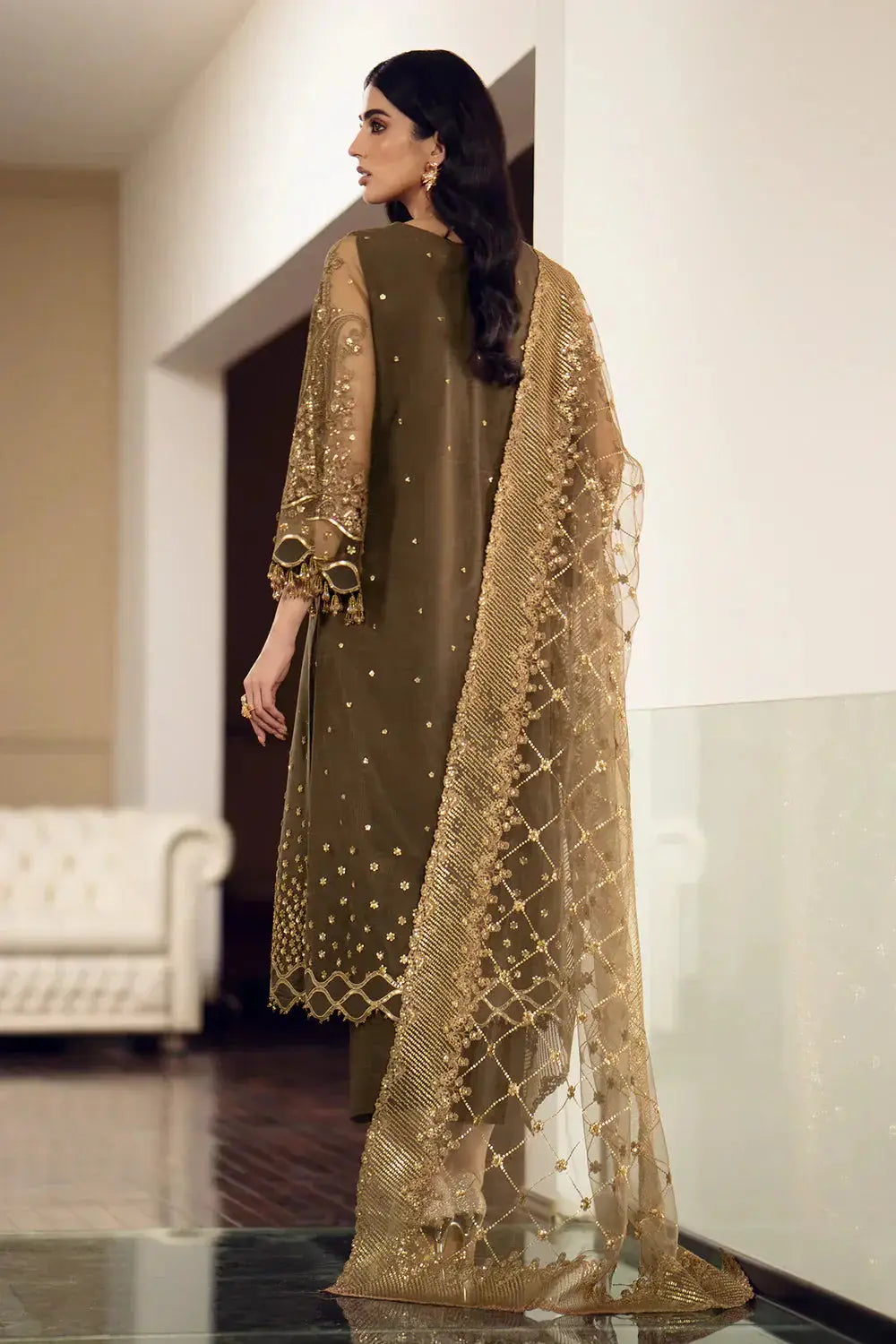 Baroque | Formals Collection | UF-508 - Pakistani Designer Dress - by Baroque | Type: Formal - 100% Original at Saira Sultan