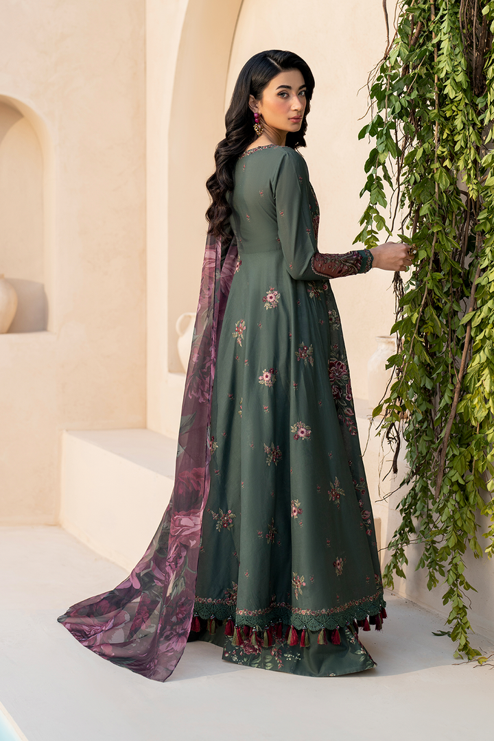 Iznik | Festive Lawn 25 | EFL-11 S Slate Lawn