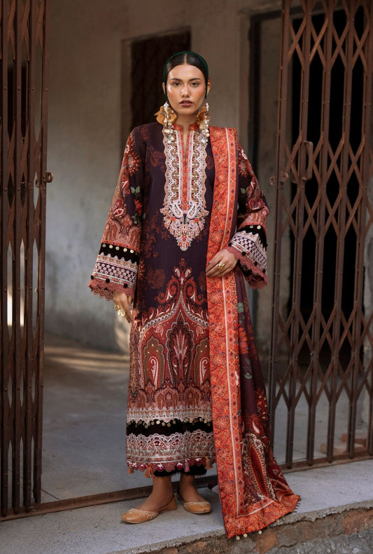 AJR Couture | Sard Sham | Naqsh by AJR Couture - Designer Dress - Type : Ladies Clothes - Available at Saira Sultan - 100% Original 