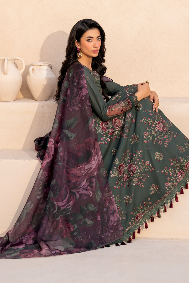 Iznik | Festive Lawn 25 | EFL-11 XL Slate Lawn