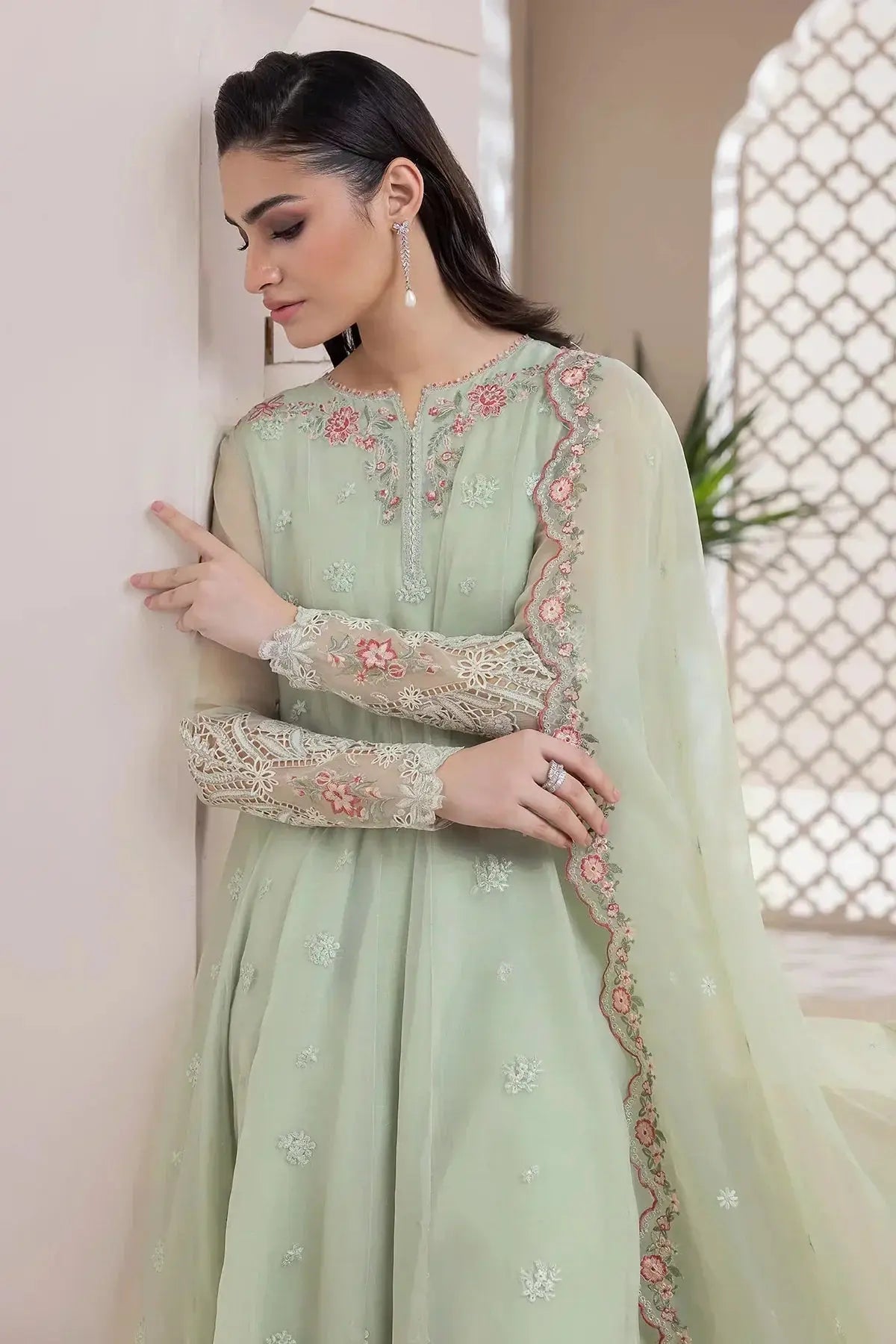 Baroque | Formals Collection | UF-418 - Pakistani Designer Dress - by Baroque | Type: Formal - 100% Original at Saira Sultan