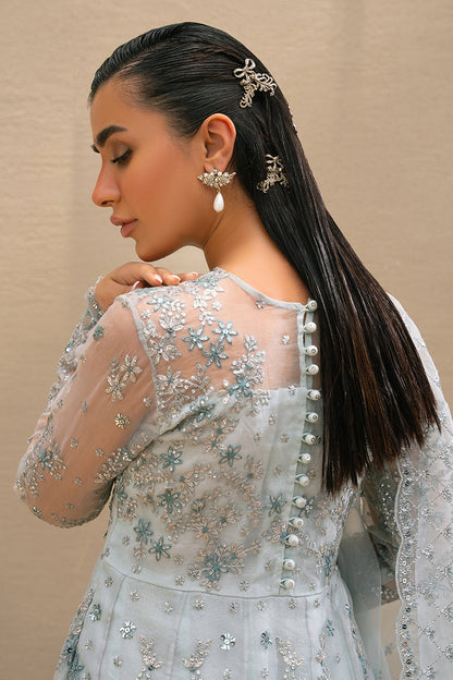 Cross Stitch | Wedding Collection 24 | SAFFRON CHARM - Pakistani Designer Dress - by Cross Stitch | Type: Formal - 100% Original at Saira Sultan