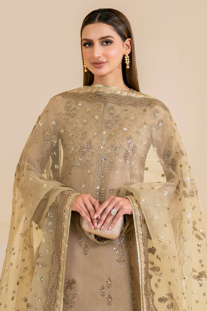 Jazmin | Formals Collection | Raw Silk UR-7024 - Pakistani Designer Dress - by Jazmin | Type: Formal - 100% Original at Saira Sultan