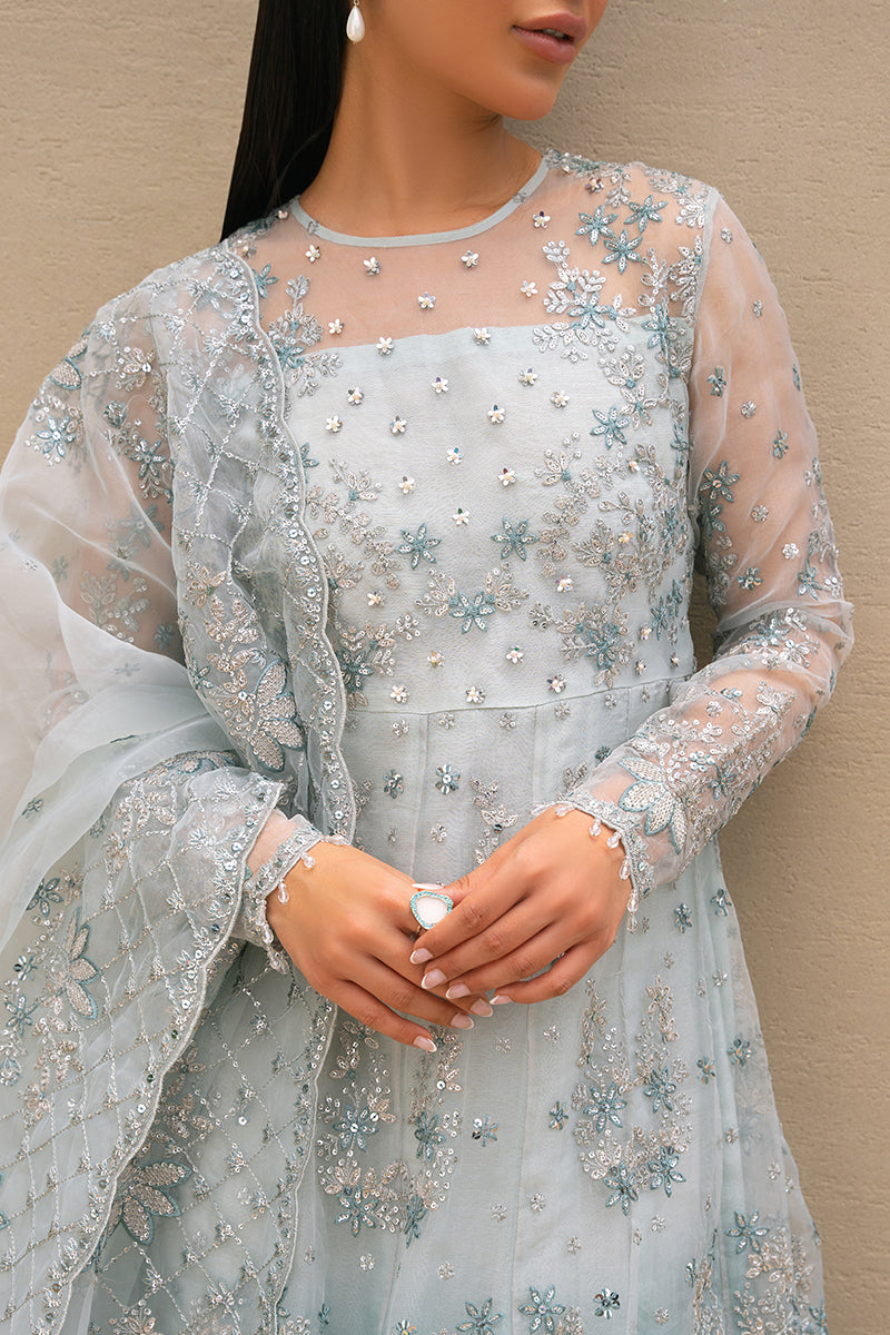 Cross Stitch | Wedding Collection 24 | SAFFRON CHARM - Pakistani Designer Dress - by Cross Stitch | Type: Formal - 100% Original at Saira Sultan