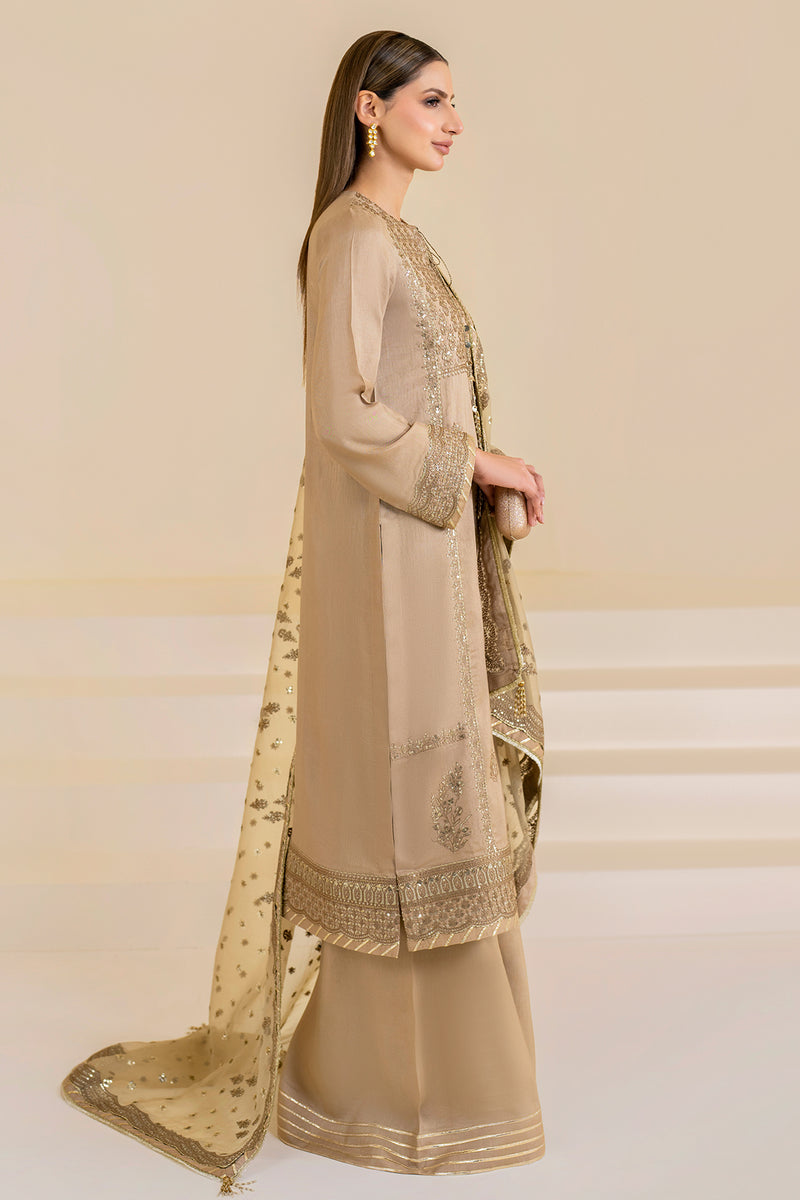 Jazmin | Formals Collection | Raw Silk UR-7024 - Pakistani Designer Dress - by Jazmin | Type: Formal - 100% Original at Saira Sultan