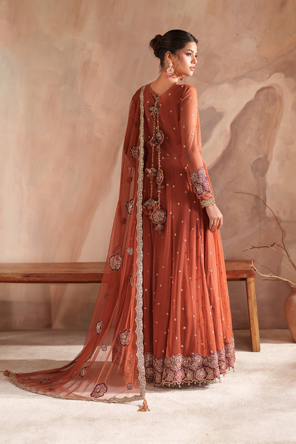Iznik I Festive Formal I CC-78 Embroidered Net - Pakistani Designer Dress - by Iznik - Type : Ladies Clothes - 100% Original at Saira Sultan