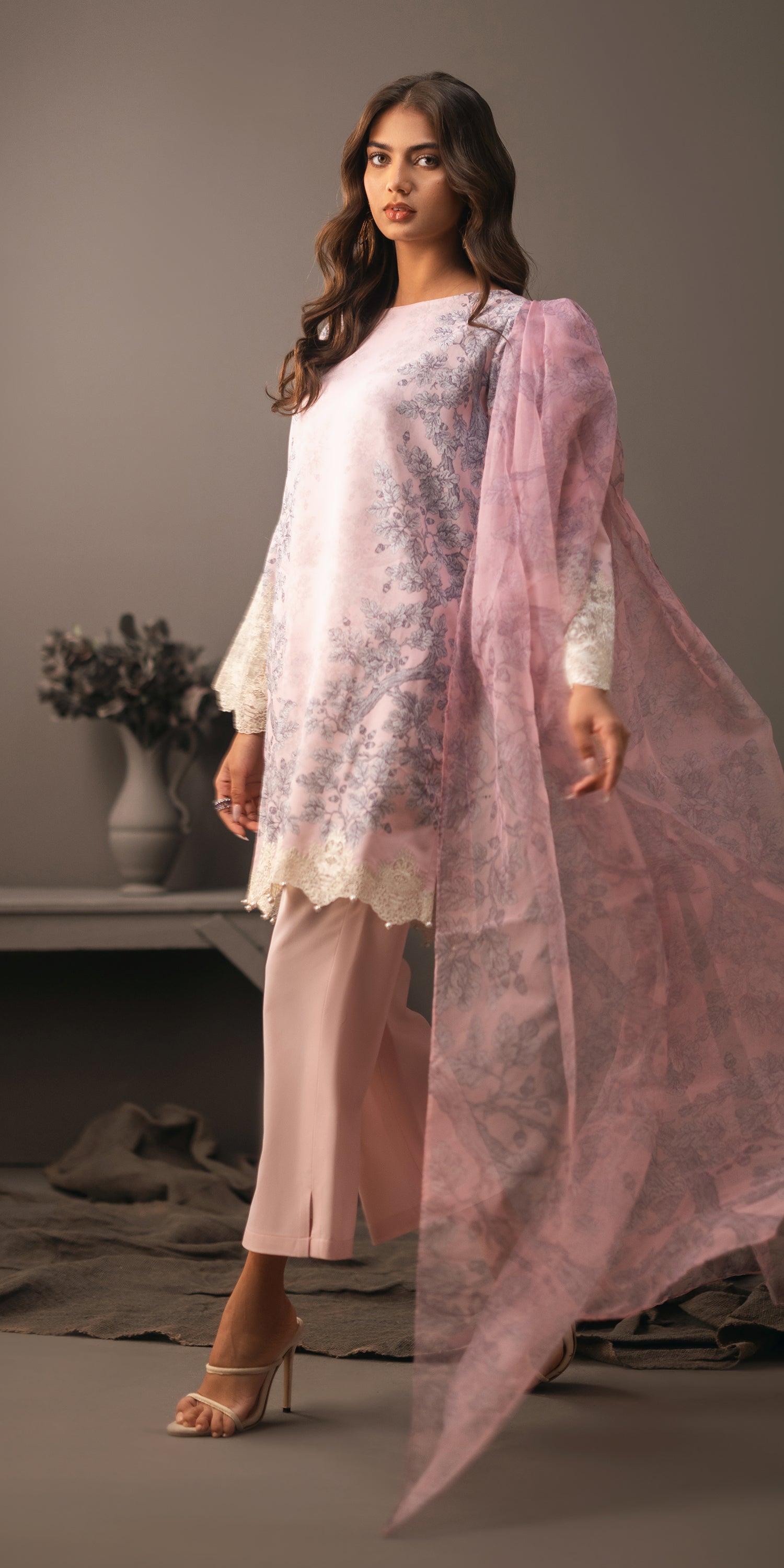 Erum Khan | Beyond Basic | GLOWING BEAT - Pakistani Designer Dress - by Faiza Faisal | Type: Ladies Clothes - 100% Original at Saira Sultan