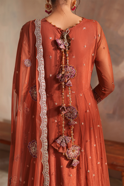 Iznik I Festive Formal I CC-78 Embroidered Net - Pakistani Designer Dress - by Iznik - Type : Ladies Clothes - 100% Original at Saira Sultan