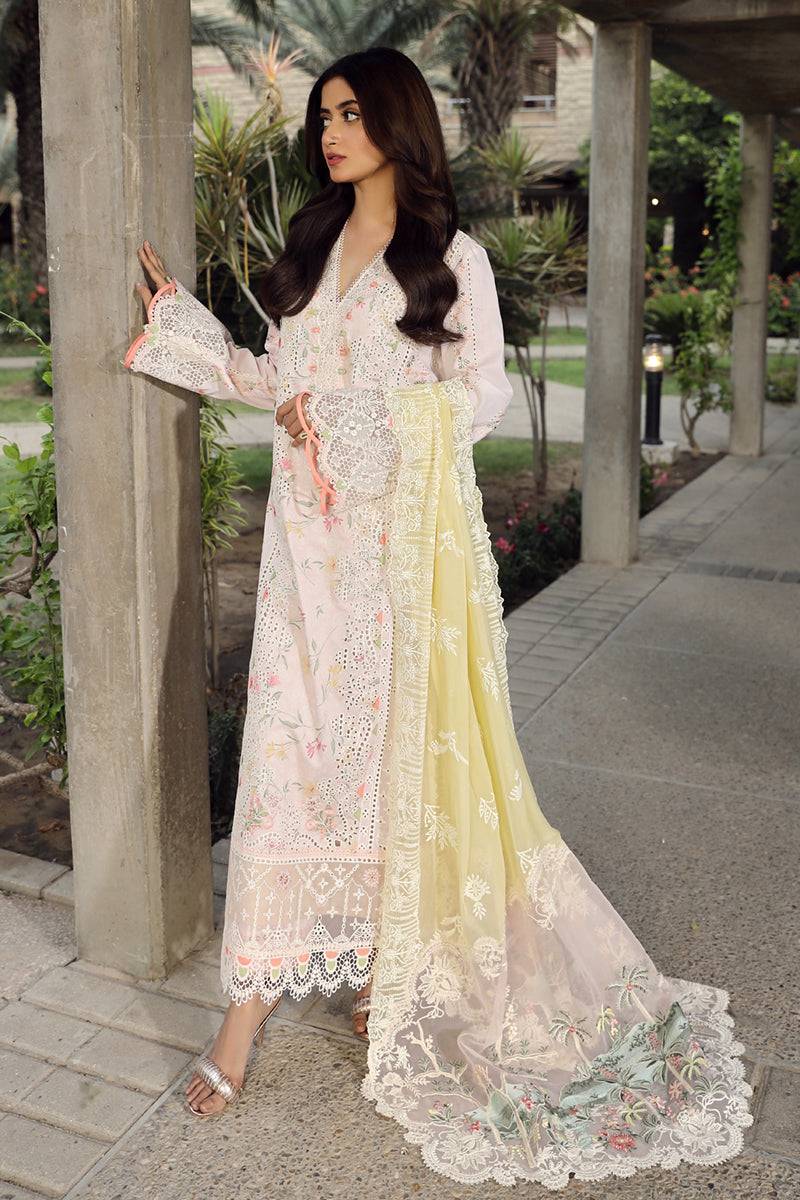 Qalamkar | Festive Lawn 2024 | PS-03 IRSA - Pakistani Designer Dress - by Qalamkar | Type: Luxury - 100% Original at Saira Sultan