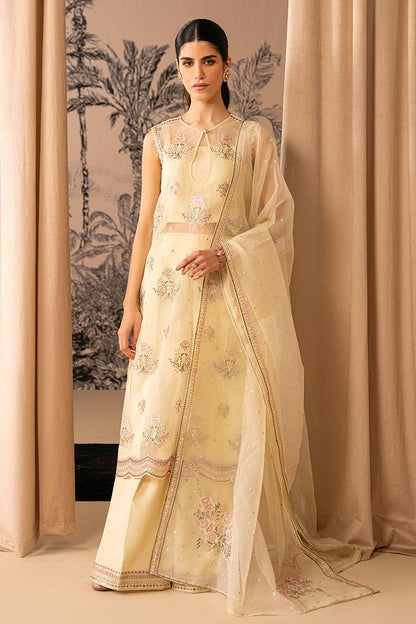 Cross Stitch | Luxe Atelier 24 | OPAL GLOW - Pakistani Designer Dress - by Cross Stitch | Type: Luxury - 100% Original at Saira Sultan