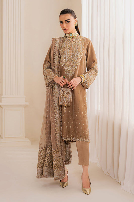 Baroque | Velvet 25 | UF-754 by Baroque - Designer Dress  - Type : Ladies Clothes - Available at Saira Sultan - 100% Original 