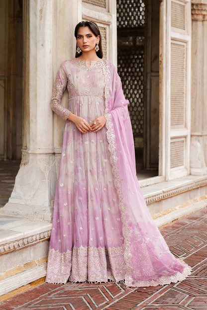 Iznik | Festive Formal | UE-555 Printed Chiffon - Pakistani Designer Dress - by Iznik - Type : Ladies Clothes - 100% Original at Saira Sultan