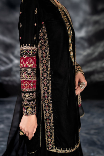 Naqshi | Makhmal 24 | ADHAN XL Black Velvet