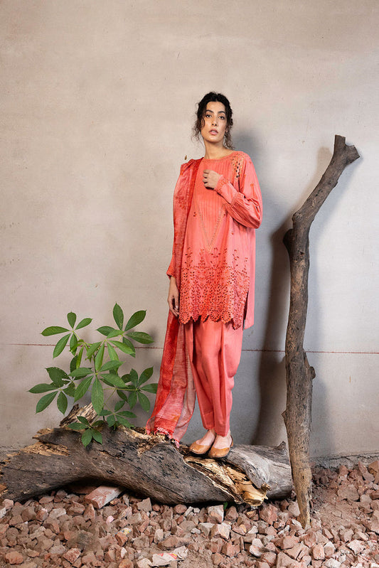 Sobia Nazir | Fall Edit 24 | DESIGN 6B FALL EDIT 2024 UNSTITCHED - Pakistani Designer Dress - by Sobia Nazir | Type: Luxury - 100% Original at Saira Sultan