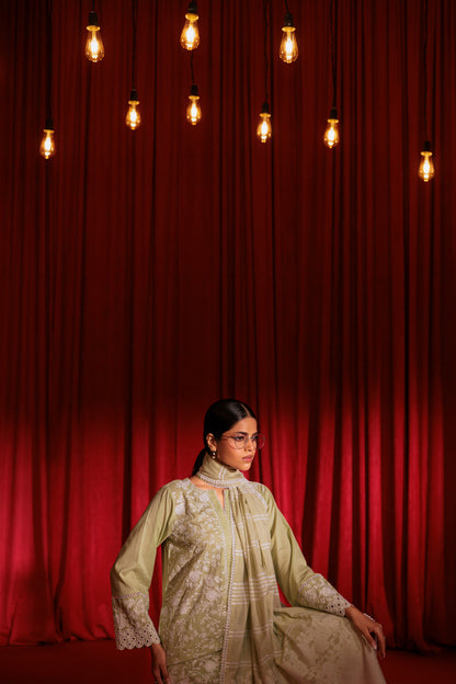 Bonanza Satrangi | White Cambric 3 Piece (6S24K3P044) 10 White